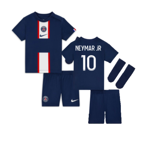 2022-2023 PSG Little Boys Home Kit (NEYMAR JR 10)