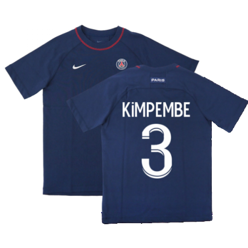 2022-2023 PSG Travel Top (Navy) (KIMPEMBE 3)