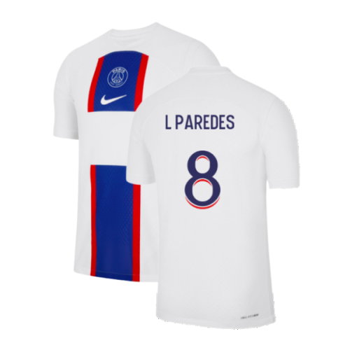 2022-2023 PSG Vapor Match Third Shirt (L PAREDES 8)