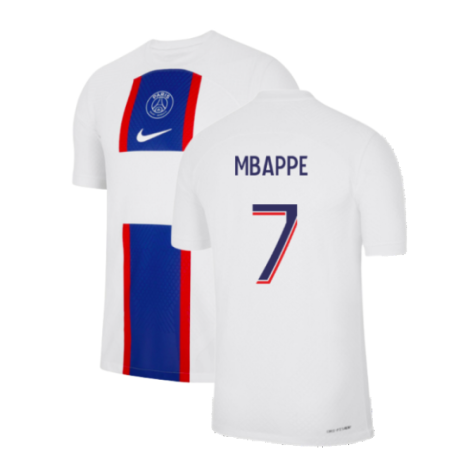 2022-2023 PSG Vapor Match Third Shirt (MBAPPE 7)