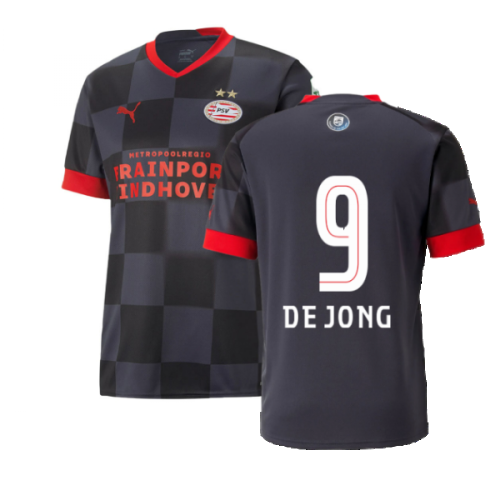 2022-2023 PSV Eindhoven Away Shirt (De Jong 9)