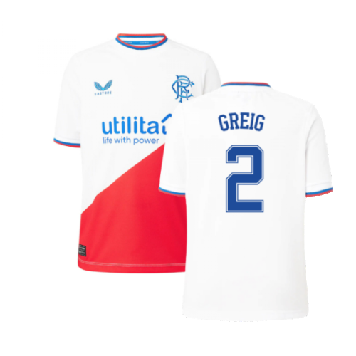 2022-2023 Rangers Away Shirt (Kids) (GREIG 2)