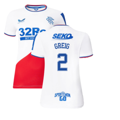 2022-2023 Rangers Away Shirt (Ladies) (GREIG 2)