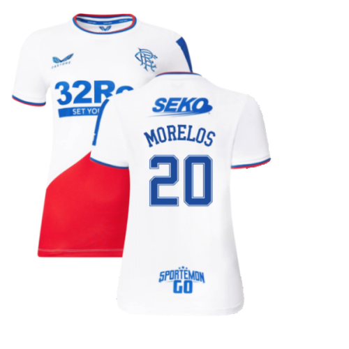 2022-2023 Rangers Away Shirt (Ladies) (MORELOS 20)