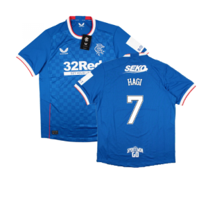 2022-2023 Rangers Home Pro Jersey (HAGI 7)