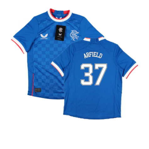 2022-2023 Rangers Home Pro Jersey (Kids) (ARFIELD 37)