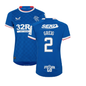 2022-2023 Rangers Home Shirt (Ladies) (GREIG 2) 2022-2023 Rangers Home Shirt (Ladies) (GREIG 2)