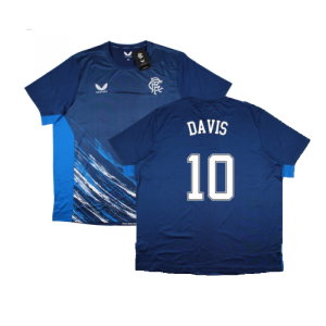 2022-2023 Rangers Match Day Tee (Navy) (DAVIS 10)