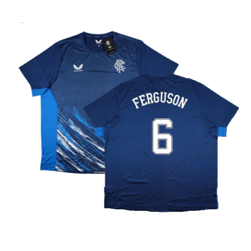 2022-2023 Rangers Match Day Tee (Navy) (FERGUSON 6)