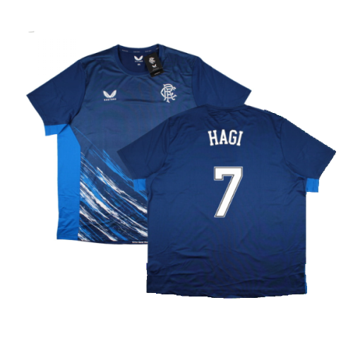 2022-2023 Rangers Match Day Tee (Navy) (HAGI 7)