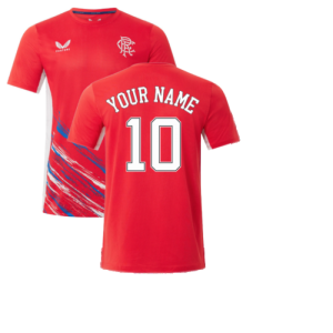 2022-2023 Rangers Matchday Short Sleeve T-Shirt (Red)