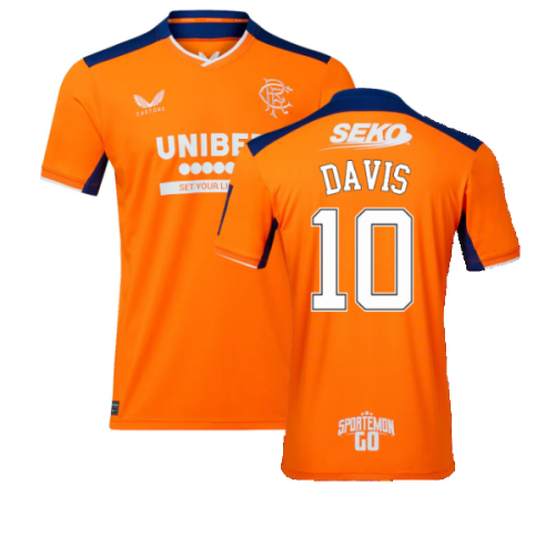 2022-2023 Rangers Third Shirt (DAVIS 10)