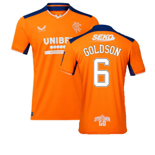 2022-2023 Rangers Third Shirt (GOLDSON 6)