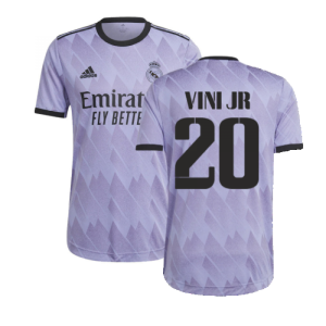 2022-2023 Real Madrid Authentic Away Shirt (VINI JR 20)