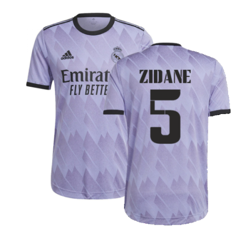 2022-2023 Real Madrid Authentic Away Shirt (ZIDANE 5)