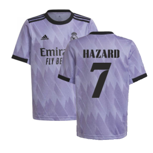 2022-2023 Real Madrid Away Shirt (Kids) (HAZARD 7)