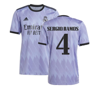 2022-2023 Real Madrid Away Shirt (SERGIO RAMOS 4)