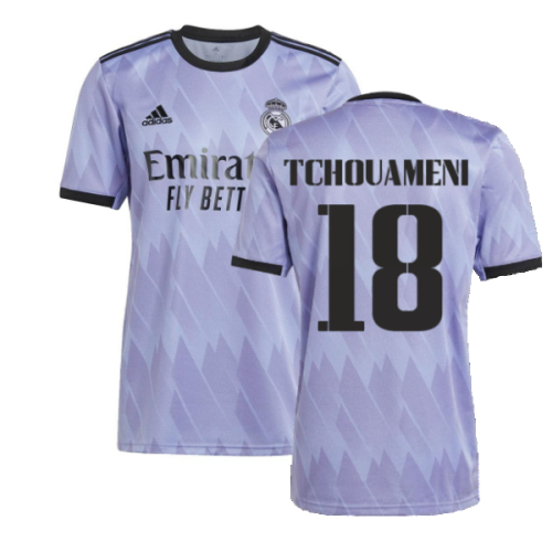 2022-2023 Real Madrid Away Shirt (TCHOUAMENI 18)