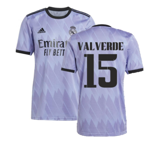 2022-2023 Real Madrid Away Shirt (VALVERDE 15)