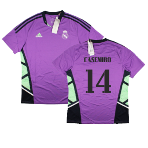 2022-2023 Real Madrid Condivo 22 Training Jersey (Purple) (CASEMIRO 14)