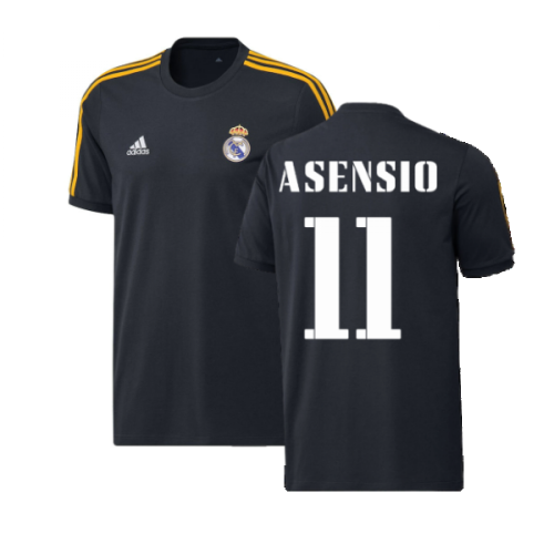 2022-2023 Real Madrid DNA 3S Tee (Navy) (ASENSIO 11)