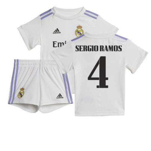 2022-2023 Real Madrid Home Baby Kit (SERGIO RAMOS 4)