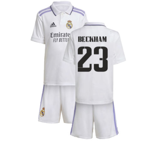 2022-2023 Real Madrid Home Mini Kit (BECKHAM 23)