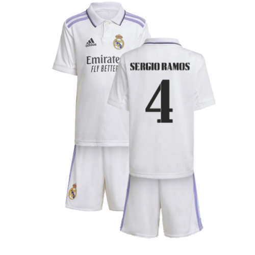 2022-2023 Real Madrid Home Mini Kit (SERGIO RAMOS 4)