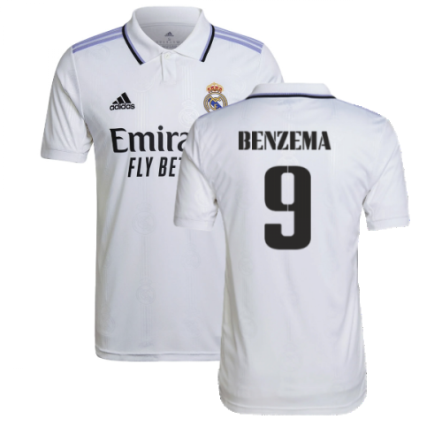 2022-2023 Real Madrid Home Shirt (BENZEMA 9)