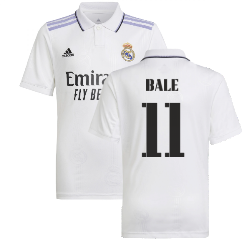 2022-2023 Real Madrid Home Shirt (Kids) (BALE 11)