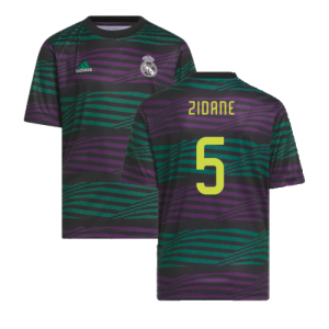 2022-2023 Real Madrid Pre-Match Jersey (Kids) (ZIDANE 5)