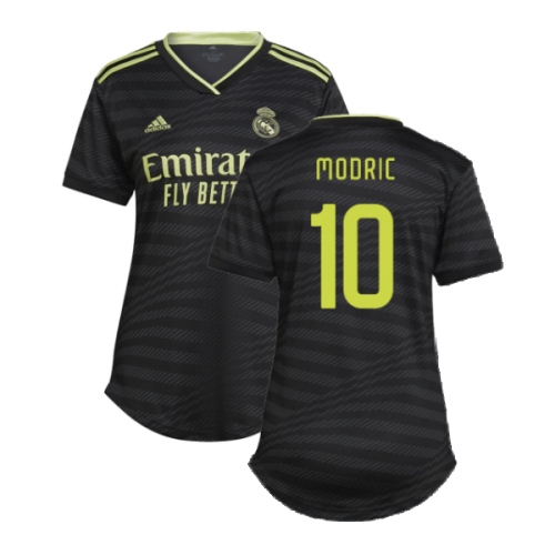 2022-2023 Real Madrid Third Shirt (Ladies) (MODRIC 10)