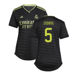 2022-2023 Real Madrid Third Shirt (Ladies) (ZIDANE 5)