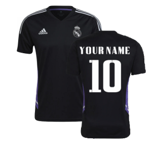 2022-2023 Real Madrid Training Shirt (Black)