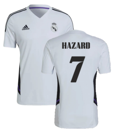 2022-2023 Real Madrid Training Shirt (White) (HAZARD 7)