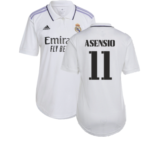 2022-2023 Real Madrid Womens Home Shirt (ASENSIO 11)