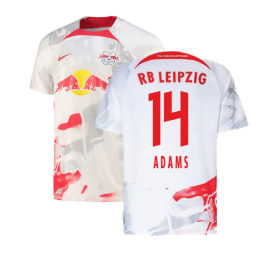 2022-2023 Red Bull Leipzig Home Shirt (White) (ADAMS 14)