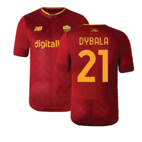 2022-2023 Roma Home Elite Shirt (DYBALA 21)