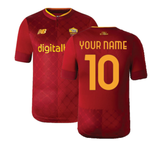 2022-2023 Roma Home Elite Shirt (Your Name)