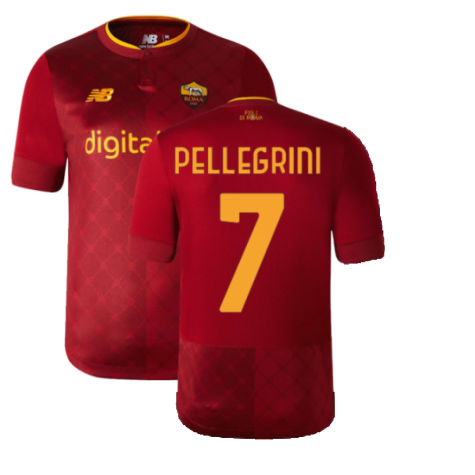 2022-2023 Roma Home Shirt (PELLEGRINI 7)