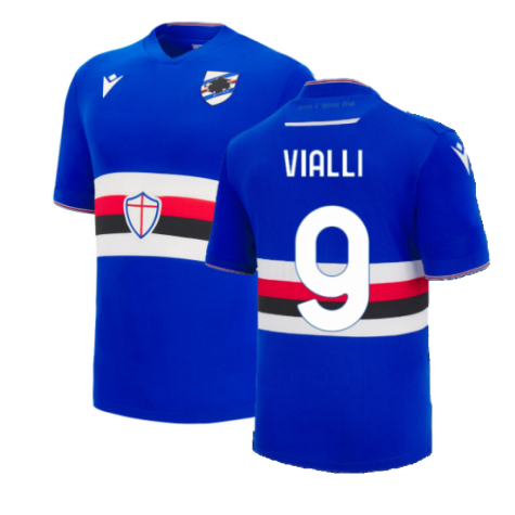 2022-2023 Sampdoria Home Shirt (VIALLI 9)