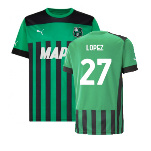 2022-2023 Sassuolo Home Shirt (Lopez 27)