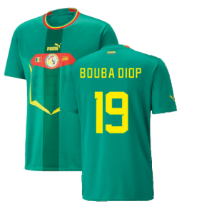 2022-2023 Senegal Away Shirt (BOUBA DIOP 19)