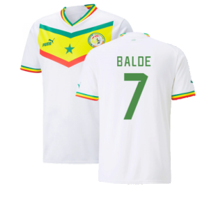 2022-2023 Senegal Home Shirt (BALDE 7) 2022-2023 Senegal Home Shirt (BALDE 7)