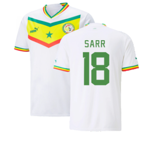 2022-2023 Senegal Home Shirt (SARR 18)