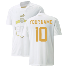 2022-2023 Serbia Away Shirt (Your Name)