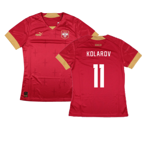 2022-2023 Serbia Home Shirt (Womens) (KOLAROV 11)