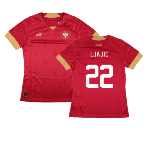 2022-2023 Serbia Home Shirt (Womens) (LJAJIC 22)