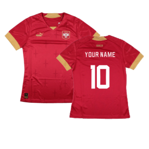 2022-2023 Serbia Home Shirt (Womens) (Your Name)