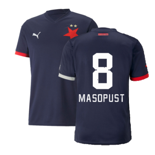 2022-2023 Slavia Prague Away Shirt (MASOPUST 8)